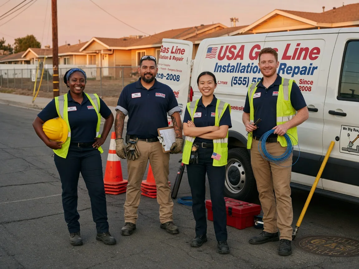 Gas Line Installation company in Inman, NE